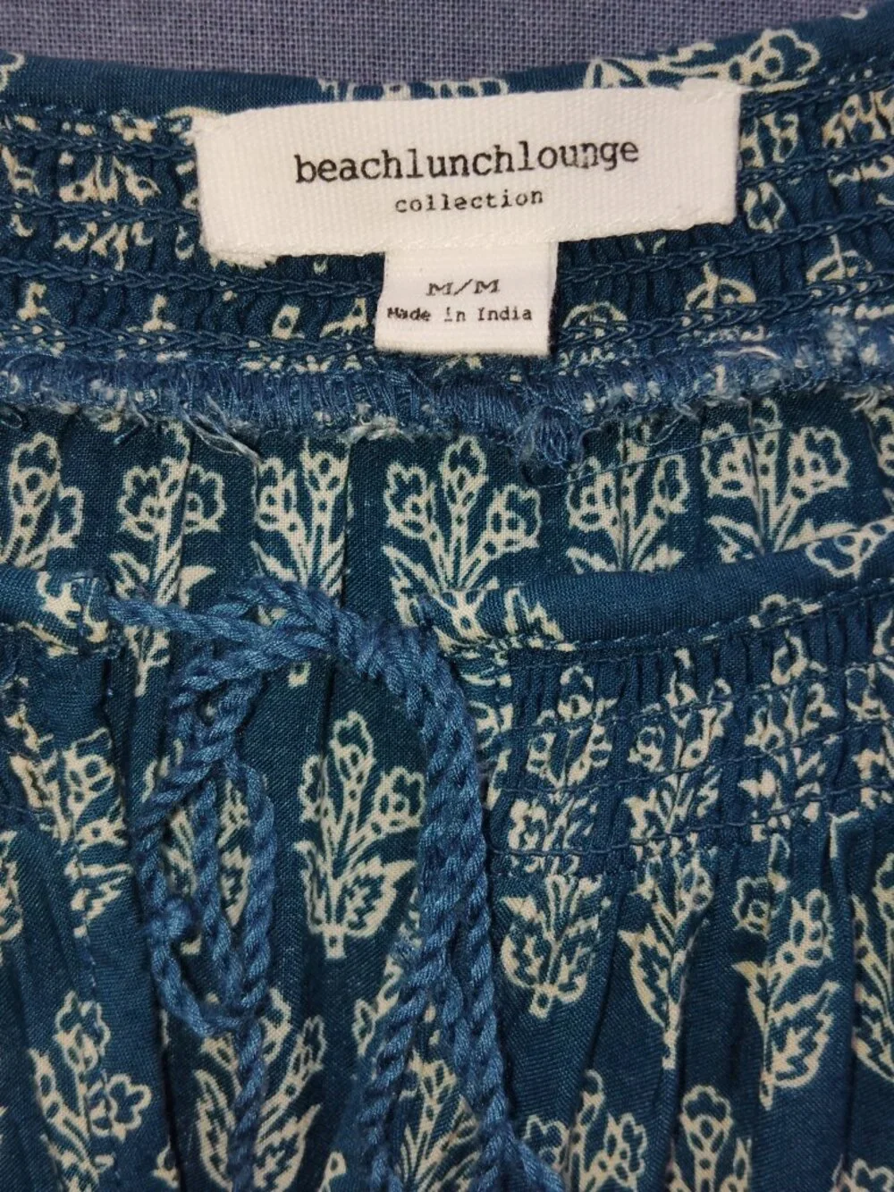 Beach Lunch Lounge Tunic/Cover-up BOHO M - Picture 6 of 6